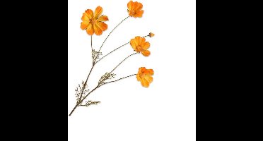 Buitengewoon de boet - Cosmos licht oranje 92 cm kunstbloem