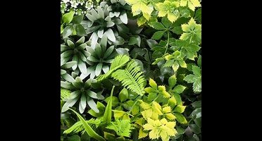 Buitengewoon de boet - Kunstplanten mat 50x50 cm mis blues c