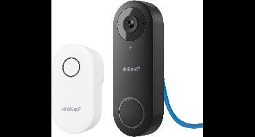 Video Deurbel – Slimme Deurbel – Video Deurbellensysteem – PoE Deurbel – Beveiligingscamera – 2K+ Super HD Resolutie – Persoonsdetectie Met Twee-Weg Communicatie