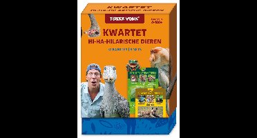 ImageBooks Freek Vonk Dierenkwartet - Leerzaam kaartspel voor 4+ jaar