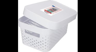 CURVER Luchtdoorlatende container Infinity 4,5 liter, plastic, wit, 27x19x12