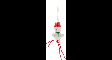 Gelukshanger Sneeuwman > 20mm | 10 Stuks