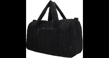 Beagles Lugo Reistas - Weekendtas - Schoudertas - Teddy - Dames Tas - Zwart