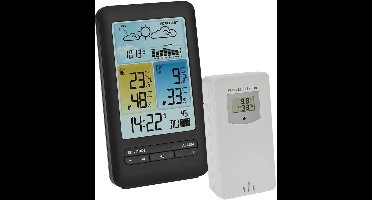 Weerstation Binnen en Buiten - Hygrometer Draadloos - Luchtvochtigheidsmeter