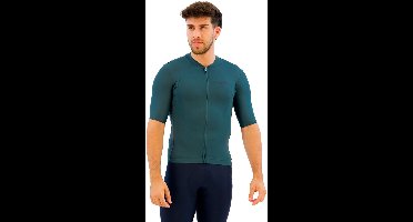 Santini Sensation Korte Mouw Wielertrui Blauw 2XL Man,Vrouw