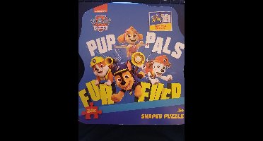 paw patrol kleurpuzzel 24 stukjes
