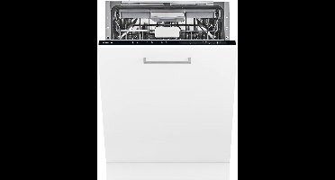 Inventum IVW6060A energiezuinige inbouw vaatwasser - 14 couverts - Volledig integreerbaar - Besteklade-Bestekmand - Stil: 42 dB - 9 programma’s - Max nishoogte 87 cm - Binnenverlichting - Projectie vloer - Extra droog optie - Energielabel A