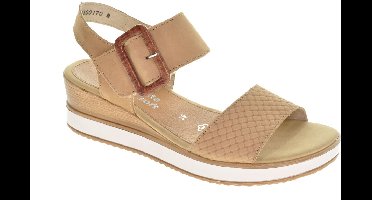 Beige Sandalen Wedge Remonte maat 39