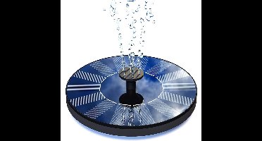 DailySupplies® Solar Fontein - Led Verlichting - Vijververlichting - Zwart