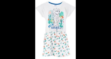 Disney Frozen Jurk - Wit - I am Unique - Maat 116