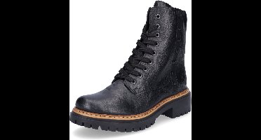 Rieker dames veterboot zwart