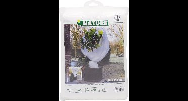 Nature - Winterafdekvlies voor planten - 4 x 6m - 30 g/m² - winterbescherming