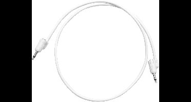 Tiptop Audio Stackcable White 75cm 5 pcs. - Patchkabel