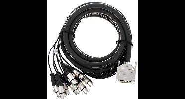 Cordial CCFD 5 DMT Economy Multicore D-Sub/XLRm - Analoge multicore kabel