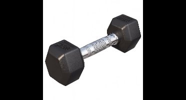 Gorilla Sports Dumbbell - 1 x 2,5 kg - Gietijzer - Hexagon - Halter