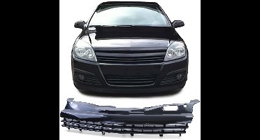 Zwarte Sportgrille Grill Zonder Embleem – Voor Opel Astra H 5-Deurs & Station (2004–2006)