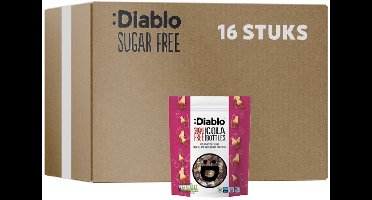 Diablo | Sugar Free | Cola Bottles | 16 Stuks | 16 x 75 gram
