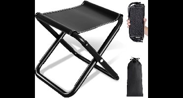 Boraboi® Compacte en Draagbare Opvouwbare Campingkruk met Hoge Draagkracht voor Buitenactiviteiten