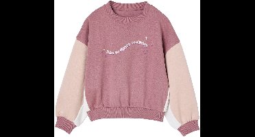 Vertbaudet Colorblock sportieve sweater voor meisjes