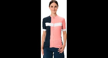 VAUDE Posta Tricot met doorlopende rits Dames, roze/zwart