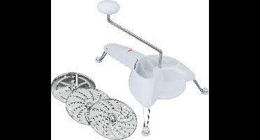 Rasper Metaltex Poten Wit Roestvrij staal (Ø 24 cm)