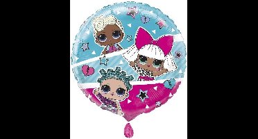 LOL Surprise - L.O.L. surprise - Folie ballon - Helium ballon - 45cm - Leeg - 1 stuks - Kinderfeest - Versiering - Verjaardag.