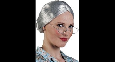 Boland - Pruik - Oma - Lichtgrijs