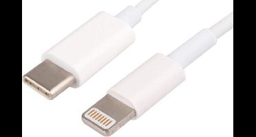 USB C naar Lightning compatible kabel 50 cm - wit