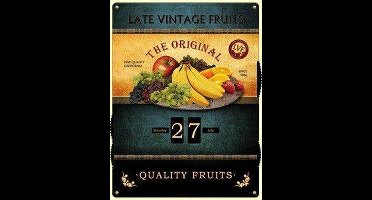 Kalender The original- Late vintage fruit | Nostalgic Art