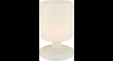 REALITY BARBADOS - Tafellamp - Wit - incl. 1x SMD 2W - Oplaadbaar - Buitenverlichting - IP44