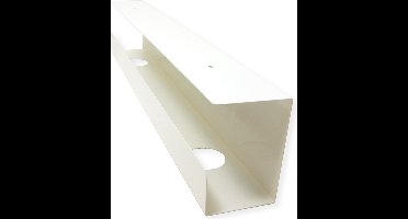 VALUE Kabelgoot voor montage onder de tafel, wit
