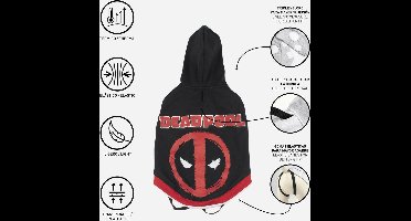 Hondentrui Deadpool M Zwart