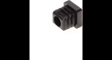 Insteekdop 15x15x1-2 mm zwart