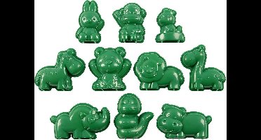 Vormpjes, afm 4-7 cm, dieren, 10stuks