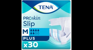 TENA Proskin Slip Plus M - 3 x 30 stuks - Voordeelverpakking