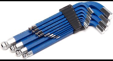 HBM 13 Delige Lange Metrische Inbussleutel Set met magneet - GROTE MATEN