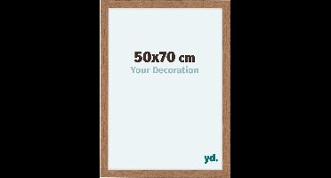 Your Decoration - Fotolijst 50x70 cm - MDF - Notenhout Licht - Como