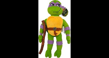 Nickelodeon TMNT Donatello - Pluche knuffel & action figuur - 32 cm