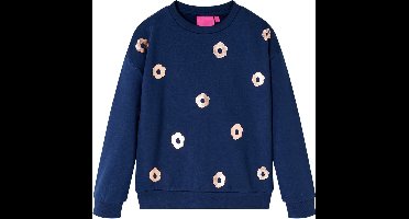 vidaXL - Kindertrui - 116 - marineblauw