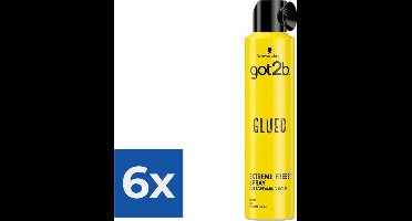 Got2B Glued Hairspray - Voordeelverpakking 6 stuks