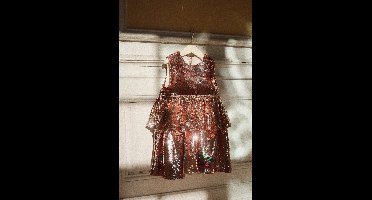 Konges Sløjd Lulu Glinsterende jurk met sequins - Brazilian Sand