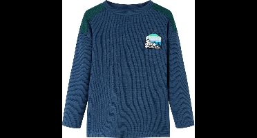 vidaXL - Kindertrui - 116 - marineblauw