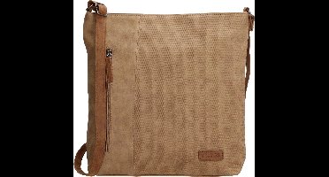 Beagles Brunete Crossbody Schoudertas - Dames Tas - Taupe