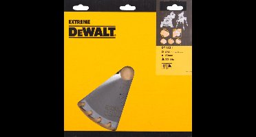DeWALT Cirkelzaagblad voor Hout | Extreme | Ø 250mm Asgat 30mm 30T - DT4321-QZ