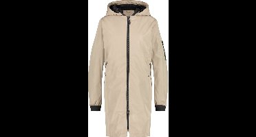 Long Bomber Regenjas Urban Outdoor Dames - Beige - XS