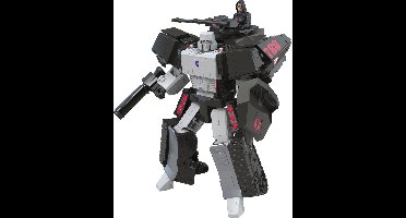 Hasbro Transformers Actiefiguur Megatron H.I.S.S. Tank with Cobra Baroness 27 cm Transformers x G.I. Joe Mash-Up Multicolours