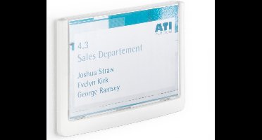 Durable Naambord Click Sign- 4861 - Kunststof - 149 X 105,5 mm - Wit