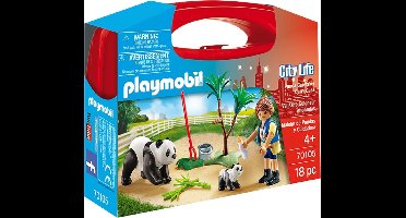 Playmobil pandaverzorger Carry case - 70105