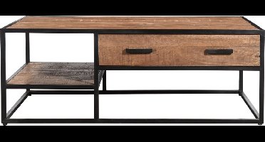 Livingfurn - Salontafel Sturdy - 40x70x120cm - Mangohout