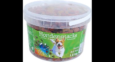 Boony - Hondensnack - SEMI MOIST SURPRISE MIX - Emmer van 1,8 kg